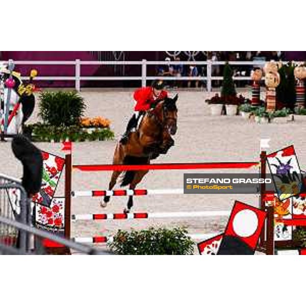 Tokyo 2020 Olympic Games - Show Jumping Team 1st Qualifier - Daniel Deusser on Killer Queen Tokyo, Equestrian Park - 06 August 2021 Ph. Stefano Grasso