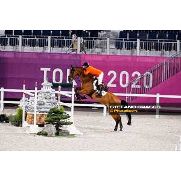 Tokyo 2020 Olympic Games - Show Jumping Team 1st Qualifier - Maikel van der Vleuten on Beauville Z Tokyo, Equestrian Park - 06 August 2021 Ph. Stefano Grasso