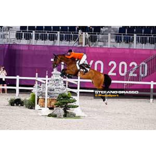 Tokyo 2020 Olympic Games - Show Jumping Team 1st Qualifier - Maikel van der Vleuten on Beauville Z Tokyo, Equestrian Park - 06 August 2021 Ph. Stefano Grasso