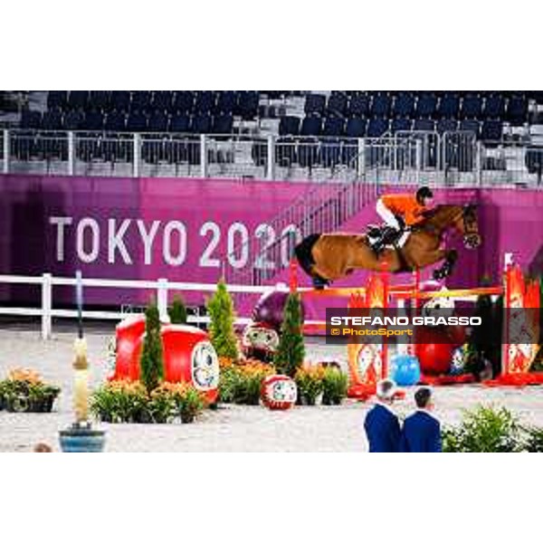 Tokyo 2020 Olympic Games - Show Jumping Team 1st Qualifier - Maikel van der Vleuten on Beauville Z Tokyo, Equestrian Park - 06 August 2021 Ph. Stefano Grasso