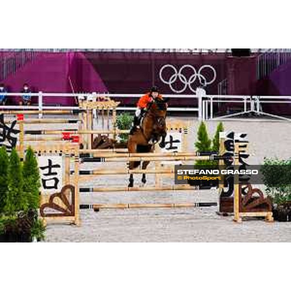 Tokyo 2020 Olympic Games - Show Jumping Team 1st Qualifier - Maikel van der Vleuten on Beauville Z Tokyo, Equestrian Park - 06 August 2021 Ph. Stefano Grasso