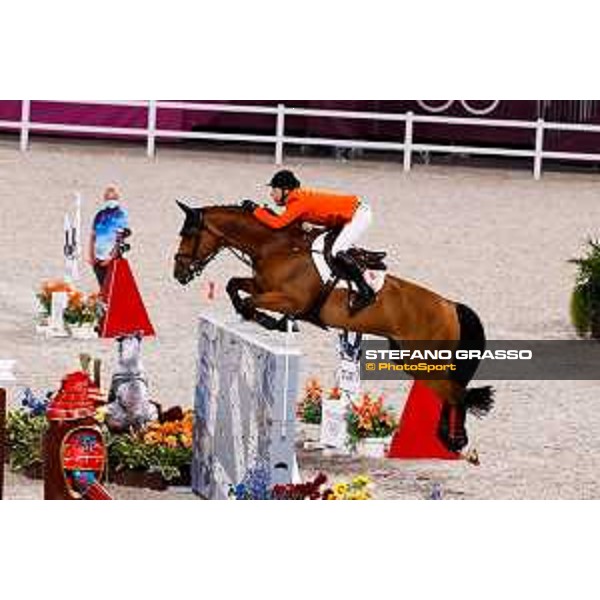 Tokyo 2020 Olympic Games - Show Jumping Team 1st Qualifier - Maikel van der Vleuten on Beauville Z Tokyo, Equestrian Park - 06 August 2021 Ph. Stefano Grasso