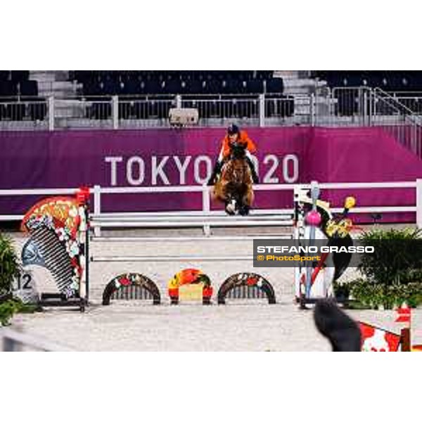 Tokyo 2020 Olympic Games - Show Jumping Team 1st Qualifier - Maikel van der Vleuten on Beauville Z Tokyo, Equestrian Park - 06 August 2021 Ph. Stefano Grasso