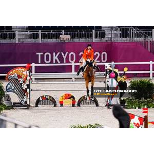 Tokyo 2020 Olympic Games - Show Jumping Team 1st Qualifier - Maikel van der Vleuten on Beauville Z Tokyo, Equestrian Park - 06 August 2021 Ph. Stefano Grasso