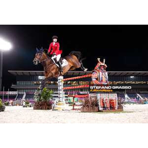 Tokyo 2020 Olympic Games - Show Jumping Team 1st Qualifier - Jessica Springsteen on Don Juan van de Donkhoeve Tokyo, Equestrian Park - 06 August 2021 Ph. Stefano Grasso