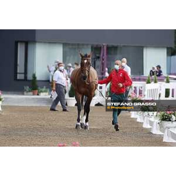 Tokyo 2020 Olympic Games - Show Jumping Team 1st Qualifier - Ali Al Ahrach on Golden Lady Tokyo, Equestrian Park - 06 August 2021 Ph. Stefano Grasso