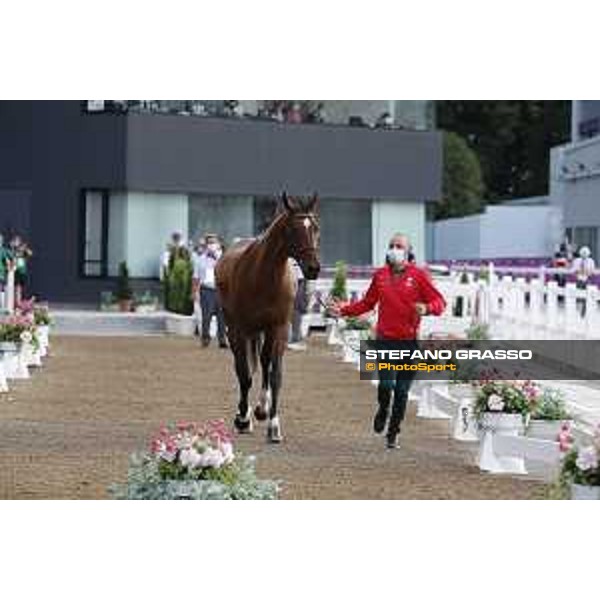 Tokyo 2020 Olympic Games - Show Jumping Team 1st Qualifier - Ali Al Ahrach on Golden Lady Tokyo, Equestrian Park - 06 August 2021 Ph. Stefano Grasso