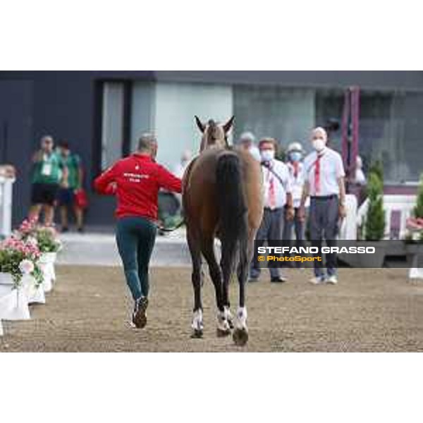 Tokyo 2020 Olympic Games - Show Jumping Team 1st Qualifier - Ali Al Ahrach on Golden Lady Tokyo, Equestrian Park - 06 August 2021 Ph. Stefano Grasso