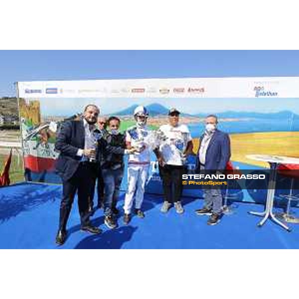 Vincenzo Gallo and Domitillab wins the Criterium - Memorial Andrea Maisto - Femmine Napoli - Agnano, 3 October 2021 Ph. Stefano Grasso/Ippodromi Partenopei