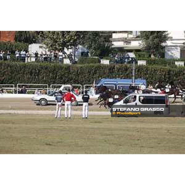 Alessandro Gocciadoro and Vernissage Grif wins the 3rd heat of 72° Gran Premio Lotteria Napoli - Agnano, 3 October 2021 Ph. Stefano Grasso/Ippodromi Partenopei