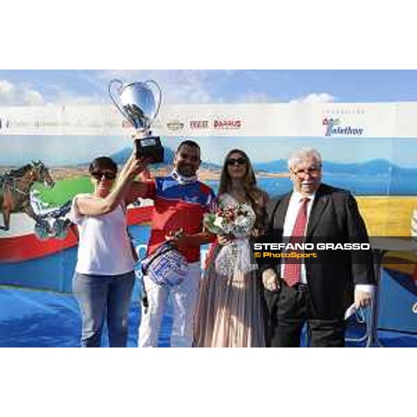 Federico Rescio and Von Wise AS wins the Finale of Coppa Proprietari Napoli - Agnano, 3 October 2021 Ph. Stefano Grasso/Ippodromi Partenopei