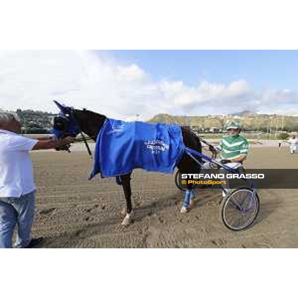 Giuseppe Pietro Maisto and Dilettevole Nap wins the Criterium - Trofeo La Torrente - Maschi Napoli - Agnano, 3 October 2021 Ph. Stefano Grasso/Ippodromi Partenopei