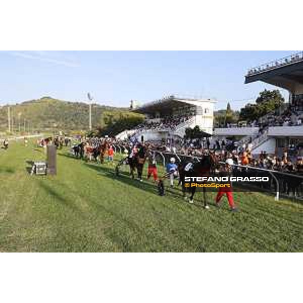 Eric Raffin and Face Time Bourbon wins the 72° Gran Premio Lotteria Napoli - Agnano, 3 October 2021 Ph. Stefano Grasso/Ippodromi Partenopei
