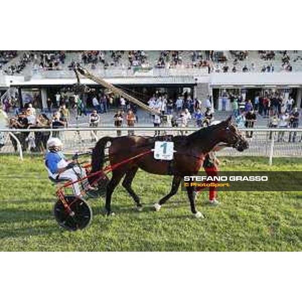 Eric Raffin and Face Time Bourbon wins the 72° Gran Premio Lotteria Napoli - Agnano, 3 October 2021 Ph. Stefano Grasso/Ippodromi Partenopei