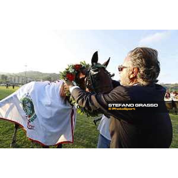 Eric Raffin and Face Time Bourbon wins the 72° Gran Premio Lotteria Napoli - Agnano, 3 October 2021 Ph. Stefano Grasso/Ippodromi Partenopei