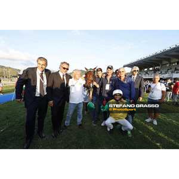 Eric Raffin and Face Time Bourbon wins the 72° Gran Premio Lotteria Napoli - Agnano, 3 October 2021 Ph. Stefano Grasso/Ippodromi Partenopei