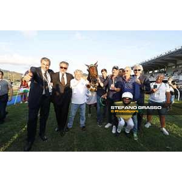Eric Raffin and Face Time Bourbon wins the 72° Gran Premio Lotteria Napoli - Agnano, 3 October 2021 Ph. Stefano Grasso/Ippodromi Partenopei