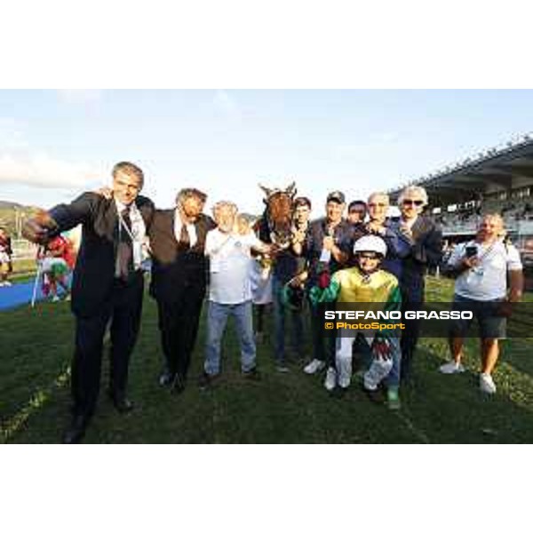 Eric Raffin and Face Time Bourbon wins the 72° Gran Premio Lotteria Napoli - Agnano, 3 October 2021 Ph. Stefano Grasso/Ippodromi Partenopei