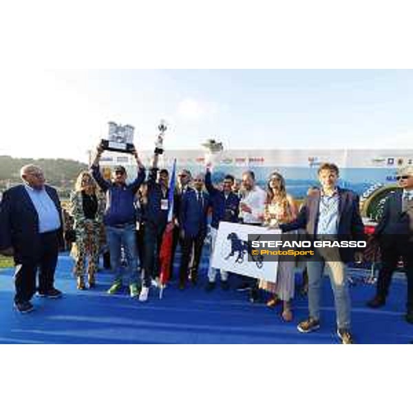 Eric Raffin and Face Time Bourbon wins the 72° Gran Premio Lotteria Napoli - Agnano, 3 October 2021 Ph. Stefano Grasso/Ippodromi Partenopei