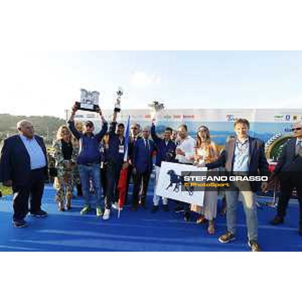 Eric Raffin and Face Time Bourbon wins the 72° Gran Premio Lotteria Napoli - Agnano, 3 October 2021 Ph. Stefano Grasso/Ippodromi Partenopei