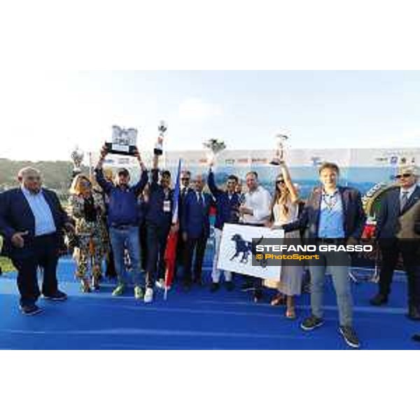 Eric Raffin and Face Time Bourbon wins the 72° Gran Premio Lotteria Napoli - Agnano, 3 October 2021 Ph. Stefano Grasso/Ippodromi Partenopei