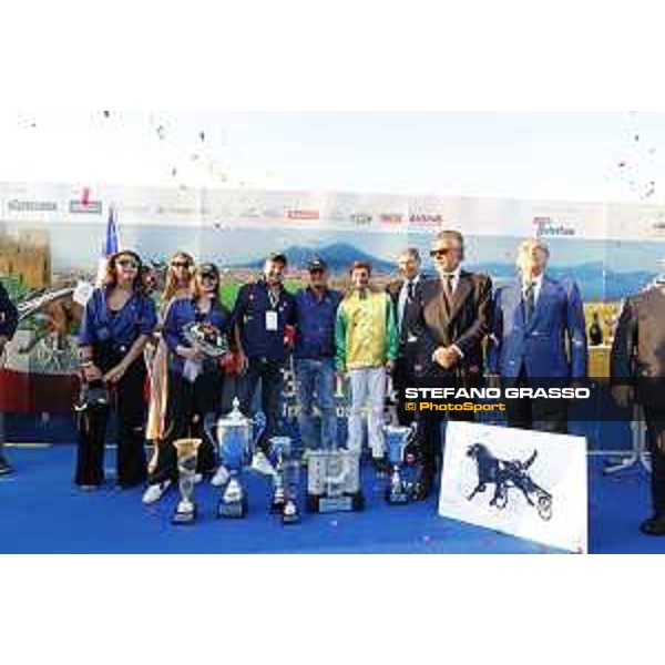 Eric Raffin and Face Time Bourbon wins the 72° Gran Premio Lotteria Napoli - Agnano, 3 October 2021 Ph. Stefano Grasso/Ippodromi Partenopei