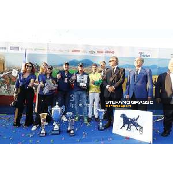 Eric Raffin and Face Time Bourbon wins the 72° Gran Premio Lotteria Napoli - Agnano, 3 October 2021 Ph. Stefano Grasso/Ippodromi Partenopei