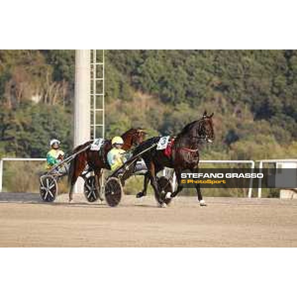 Eric Raffin and Face Time Bourbon wins the 72° Gran Premio Lotteria Napoli - Agnano, 3 October 2021 Ph. Stefano Grasso/Ippodromi Partenopei