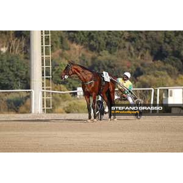 Eric Raffin and Face Time Bourbon wins the 72° Gran Premio Lotteria Napoli - Agnano, 3 October 2021 Ph. Stefano Grasso/Ippodromi Partenopei