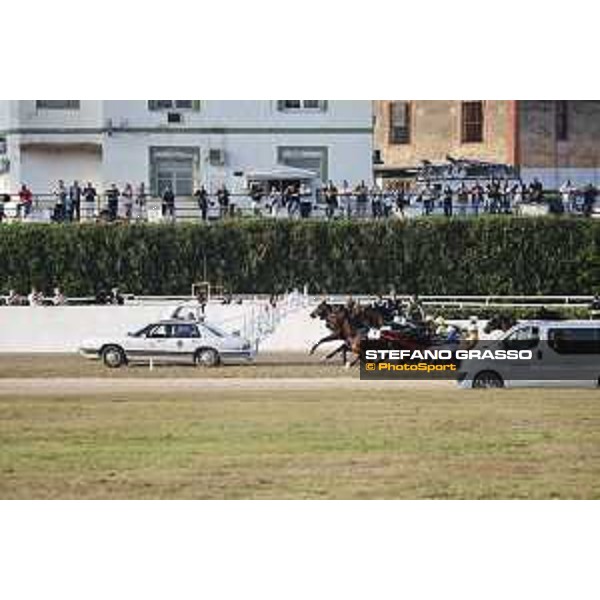 Eric Raffin and Face Time Bourbon wins the 72° Gran Premio Lotteria Napoli - Agnano, 3 October 2021 Ph. Stefano Grasso/Ippodromi Partenopei