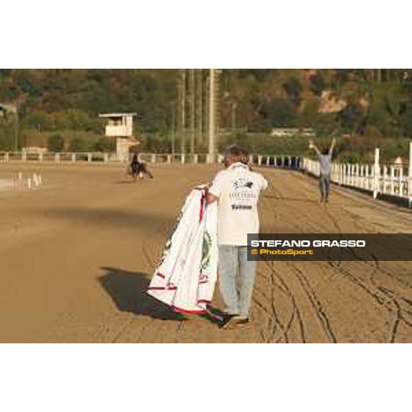 Eric Raffin and Face Time Bourbon wins the 72° Gran Premio Lotteria Napoli - Agnano, 3 October 2021 Ph. Stefano Grasso/Ippodromi Partenopei