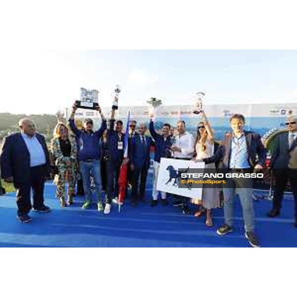 Eric Raffin and Face Time Bourbon wins the 72° Gran Premio Lotteria Napoli - Agnano, 3 October 2021 Ph. Stefano Grasso/Ippodromi Partenopei
