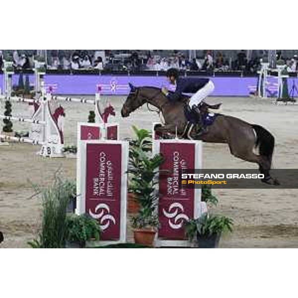 CHI AL SHAQAB 2022 of Doha - Qatar - Baackmann Jens from GER riding Caprice 503 Doha, Al Shaqab - 26 February 2022 Ph. Stefano Grasso/Al Shaqab