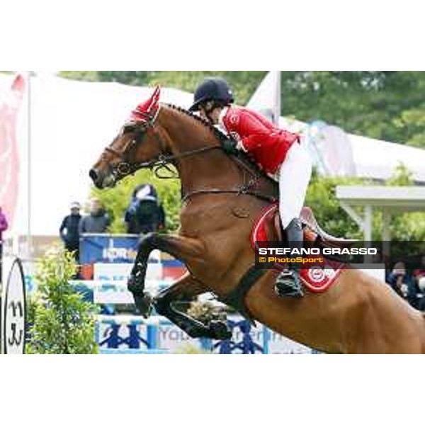LGCT of Hamburg 2022 of Hamburg - Germany - Lily Attwood on Cor-Leon v. Vlierbeek Z Hamburg, Derby Park - 28 May 2022 Ph. Stefano Grasso/LGCT