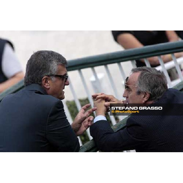 Francesco Ruffo della Scaletta and Claudio Corradini Milano San Siro, 11th oct. 2009 ph. Stefano Grasso