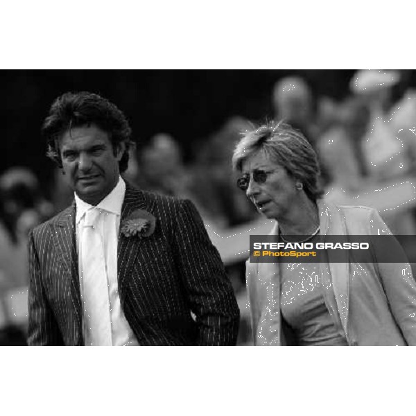 Franca Vittadini and Bruno Grizzetti Milano San Siro, 11th oct. 2009 ph. Stefano Grasso