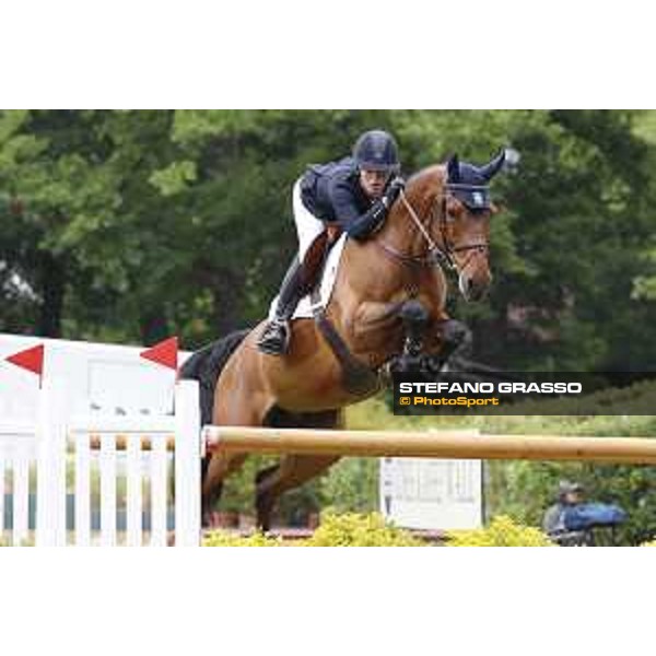 LGCT of Hamburg 2022 of Hamburg - Germany - Lily Attwood on Cor-Leon v. Vlierbeek Z Hamburg, Derby Park - 28 May 2022 Ph. Stefano Grasso/LGCT