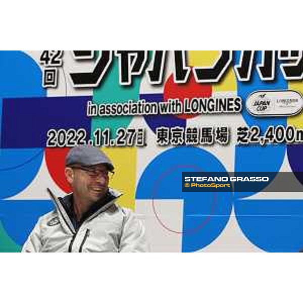 Japan Cup of Tokyo - - Tokyo, Fuchu racecourse - 24 November 2022 - ph.Stefano Grasso/Longines/Japan Cup Press conference - Gianluca Bietolini