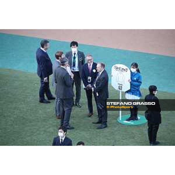 Japan Cup of Tokyo - - Tokyo, Fuchu racecourse Onesto connection in the paddock of the 42nd Japan Cup - 27 November 2022 - ph.Stefano Grasso/Longines/Japan Cup