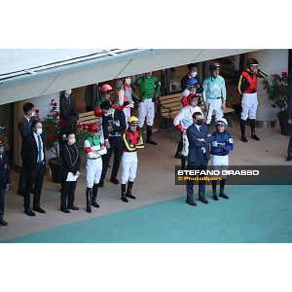 Japan Cup of Tokyo - - Tokyo, Fuchu racecourse The jockeys of the 42nd Japan Cup - 27 November 2022 - ph.Stefano Grasso/Longines/Japan Cup