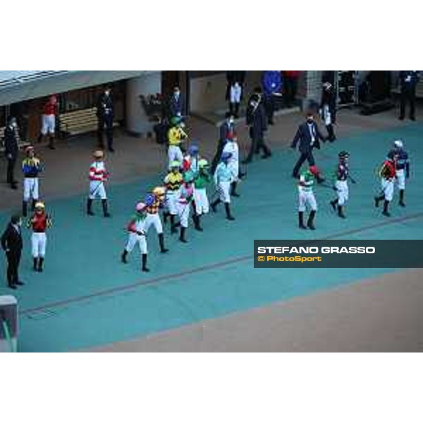 Japan Cup of Tokyo - - Tokyo, Fuchu racecourse The jockeys of the 42nd Japan Cup - 27 November 2022 - ph.Stefano Grasso/Longines/Japan Cup