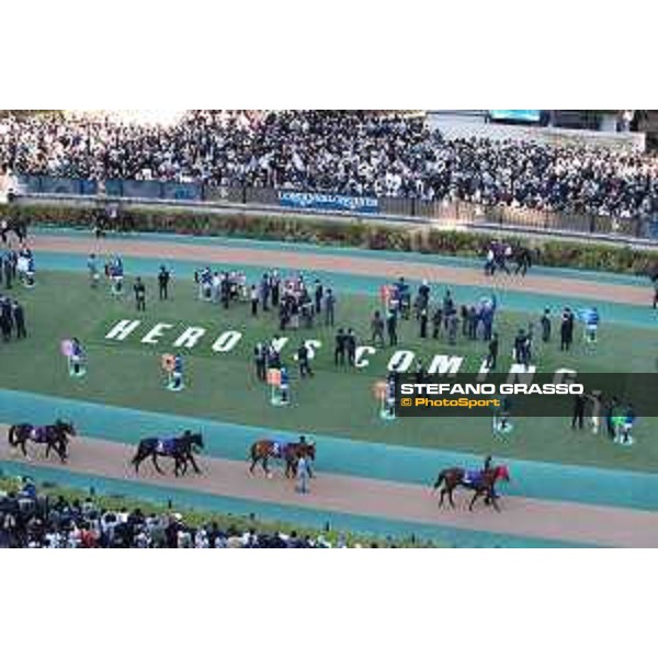 42nd Japan Cup 2022 - Tokyo, Fuchu racecourse The paddock of the 42nd Japan Cup - ph.Stefano Grasso/Longines - 01SG0771.JPG