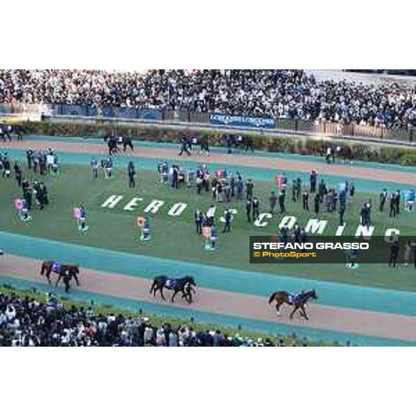 42nd Japan Cup 2022 - Tokyo, Fuchu racecourse The paddock of the 42nd Japan Cup - ph.Stefano Grasso/Longines - 01SG0787.JPG