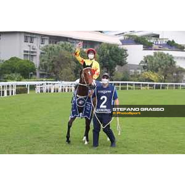LHKIR 2022 - Hong Kong , Sha Tin racecourse Zac Purton obn California Spangle wins the LONGINES Hong Kong Mile 2022 - ph.Stefano Grasso/Longines - 01SG8053.JPG