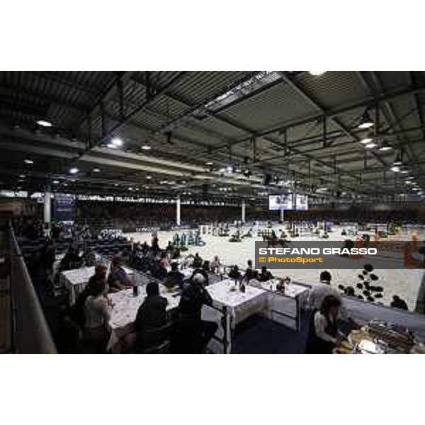 Jumping Verona of Verona - - Verona, Fieracavalli - 28 October 2018 - ph.Stefano Grasso/JV/Jumping Verona pano view grandstand
