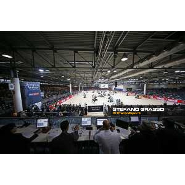 Jumping Verona of Verona - - Verona, Fieracavalli - 28 October 2018 - ph.Stefano Grasso/JV/Jumping Verona pano view grandstand