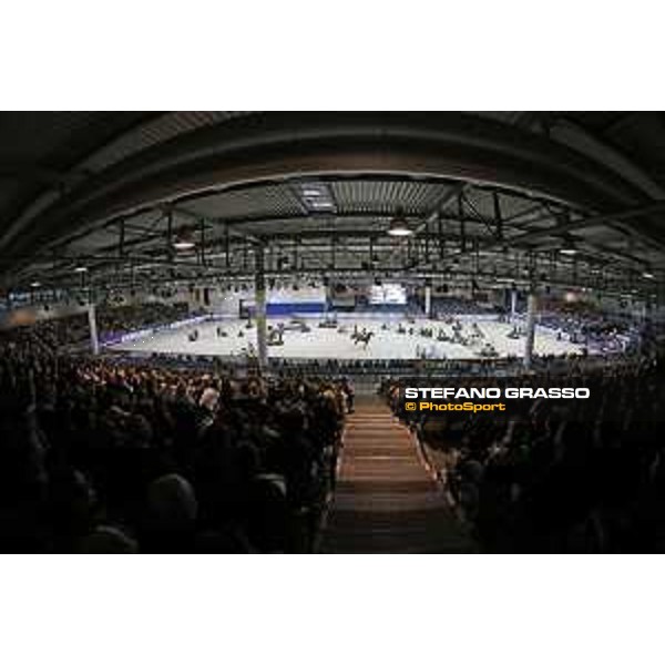 Jumping Verona of Verona - - Verona, Fieracavalli - 28 October 2018 - ph.Stefano Grasso/JV/Jumping Verona pano view grandstand