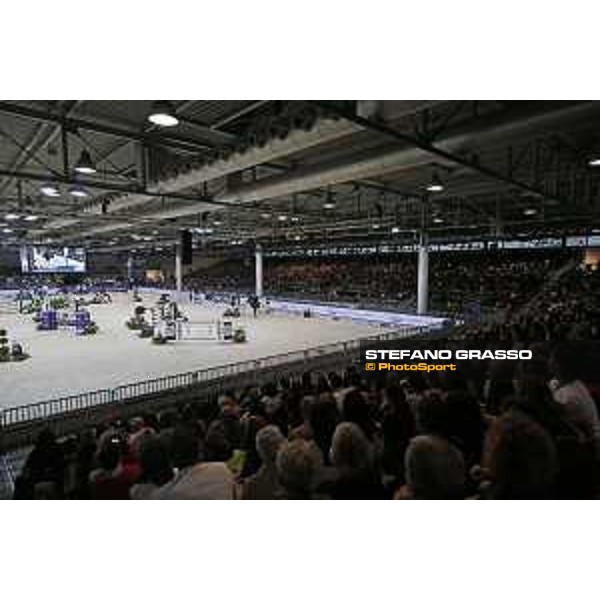 Jumping Verona of Verona - - Verona, Fieracavalli - 28 October 2018 - ph.Stefano Grasso/JV/Jumping Verona pano view grandstand