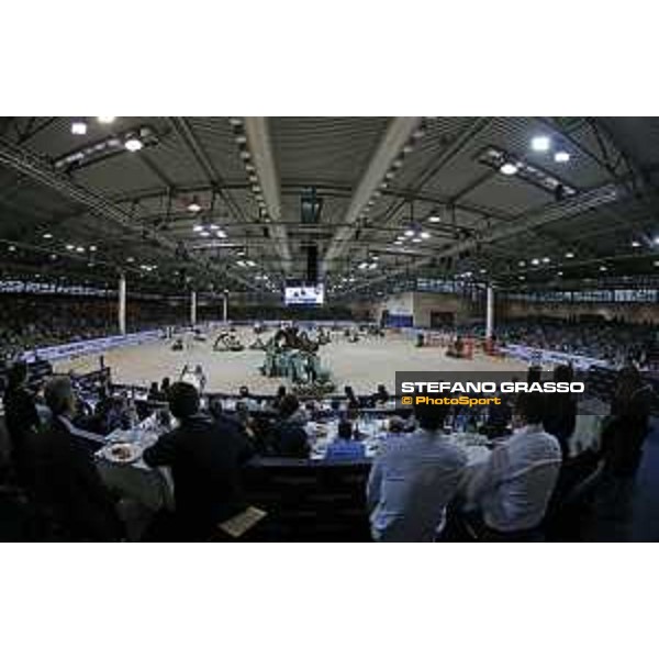 Jumping Verona of Verona - - Verona, Fieracavalli - 28 October 2018 - ph.Stefano Grasso/JV/Jumping Verona pano view grandstand