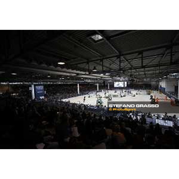 Jumping Verona of Verona - - Verona, Fieracavalli - 28 October 2018 - ph.Stefano Grasso/JV/Jumping Verona pano view grandstand